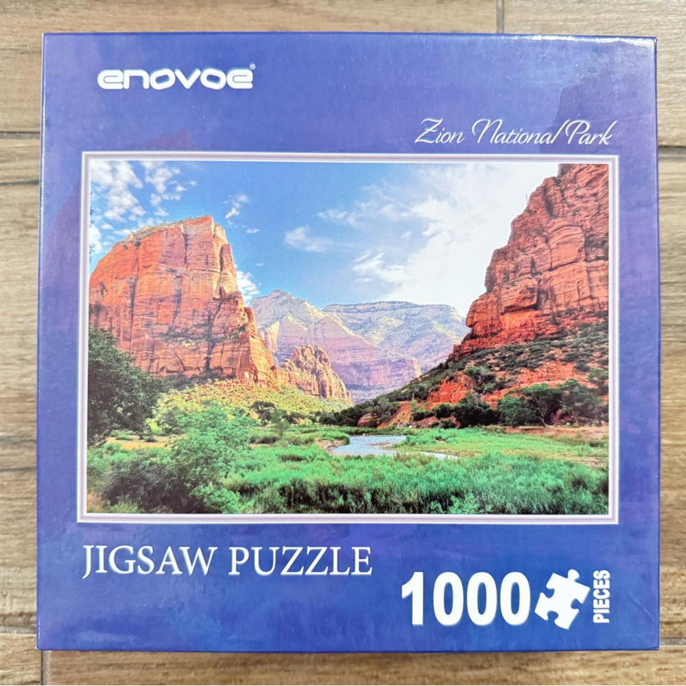 Enovoe Zion National Park 1000-Piece Puzzle